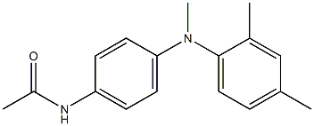 N-(4-{[(2,4-dimethylphenyl)methyl]amino}phenyl)acetamide 结构式