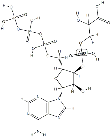 oligophosphoglycerol-ATP 结构式