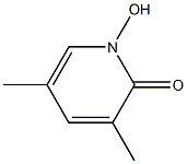 2-Pyridinol,3,5-dimethyl-,1-oxide(6CI) 结构式