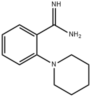 2-(piperidin-1-yl)benzamidine 结构式