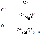 Cadmium oxide (CdO), solid soln. with magnesium oxide, tungsten oxide (WO3) and zinc oxide  结构式