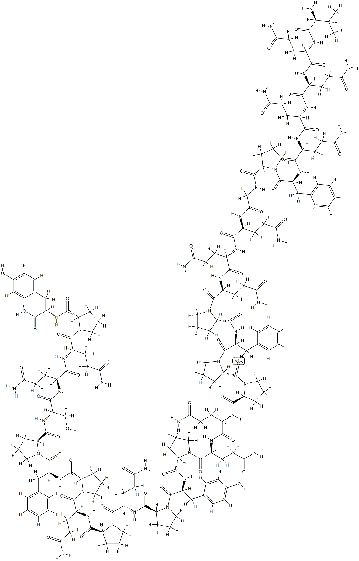 gliadin peptide CT-2 结构式