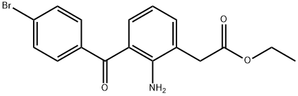 Bromfenac Ethyl Ester 结构式