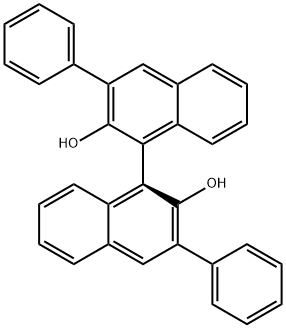 S-3'3-二苯基-1,1'-二-2-联萘酚 结构式