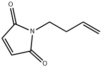 1H-Pyrrole-2,5-dione, 1-(3-buten-1-yl)- 结构式