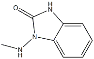 2H-Benzimidazol-2-one,1,3-dihydro-1-(methylamino)-(9CI) 结构式