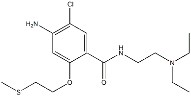 甲氧氯普胺硫化物 结构式