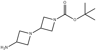 [1,3'-Biazetidine]-1'-carboxylic acid,3-aMino-, 1,1-diMethylethyl ester 结构式