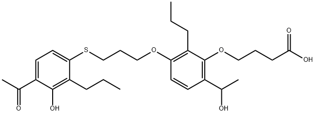 羟基泰鲁司特 结构式