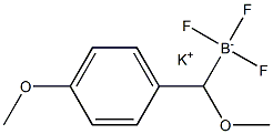 (4-甲基)苄氧基甲基三氟硼酸钾 结构式