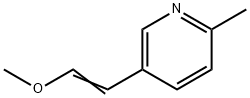 2-Picoline,5-(2-methoxyvinyl)-(6CI) 结构式