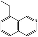 Isoquinoline, 8-ethyl- (6CI,9CI) 结构式