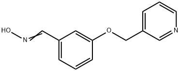 3-(pyridin-3-ylmethoxy)benzaldehyde oxime 结构式