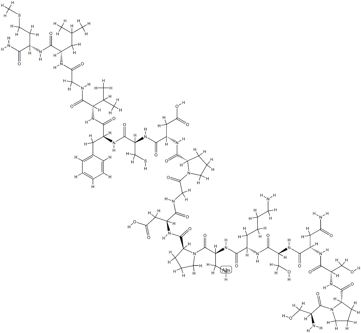 SCYLIORHININ II 结构式