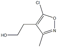 4-Isoxazoleethanol,5-chloro-3-methyl-(9CI) 结构式