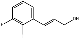 (E)-3-(2,3-二氟苯基)丙-2-烯-1-醇 结构式