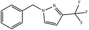 1-benzyl-3-(trifluoromethyl)-1H-pyrazole 结构式