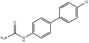 1-(4'-氯-[1,1'-联苯]-4-基)脲 结构式