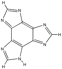 1H-Benzo[1,2-d:3,4-d:5,6-d]triimidazole(9CI) 结构式