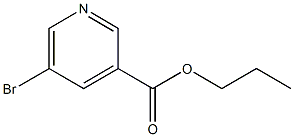 5-Bromo-nicotinic acid propyl ester 结构式