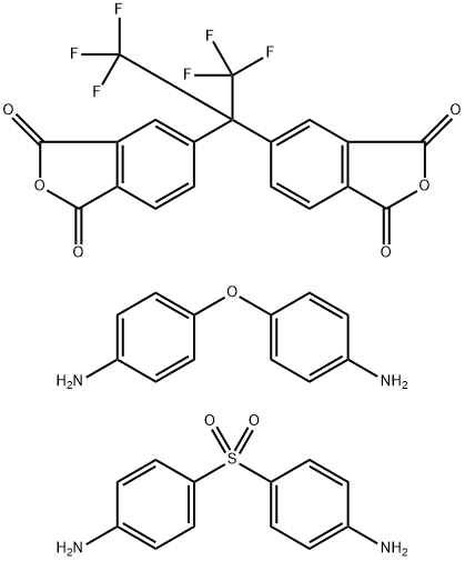 PHTHALIC ANHYDRIDE) POLYMER WITH 4,4''-OXYBIS(BENZENAMINE) AND 4,4''-SULFONYLBIS(BENZENAMINE)) 结构式