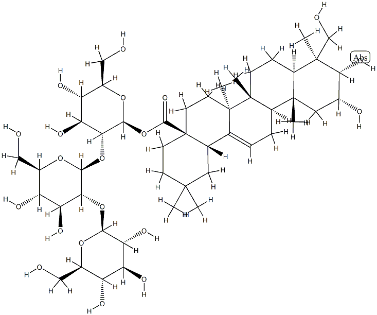 瓜子金皂苷乙 结构式