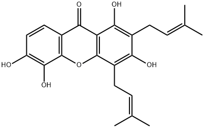 Xanthone V1a 结构式