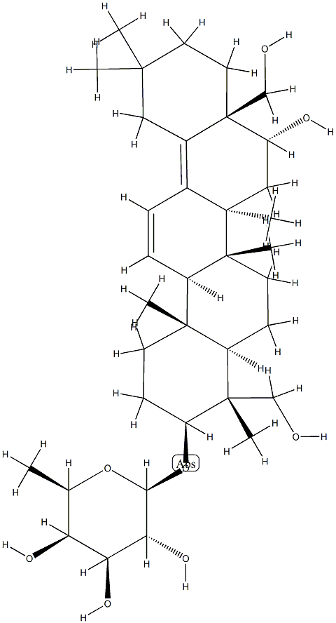 柴胡次皂苷D 结构式