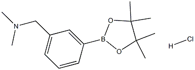 N,N-Dimethyl-1-(3-(4,4,5,5-tetramethyl-1,3,2-dioxaborolan-2-yl)phenyl)methanaminehydrochloride