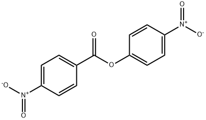 4-硝基苯基-4-硝基苯甲酸酯 结构式