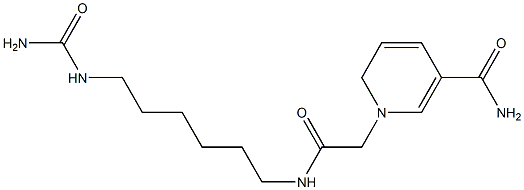 nicotinamide N(1)-(N-(6-aminohexyl)acetamide)agarose 结构式