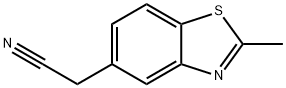 5-Benzothiazoleacetonitrile,2-methyl-(6CI,9CI) 结构式