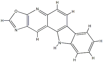 oxazolopyridocarbazole 结构式