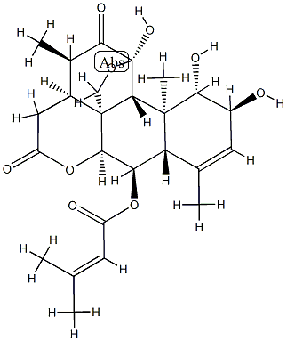 12-dehydro-6alpha-senecioyloxychaparrin 结构式