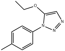 1H-1,2,3-Triazole,5-ethoxy-1-p-tolyl-(6CI) 结构式