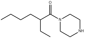 2-ethyl-1-(piperazin-1-yl)hexan-1-one 结构式