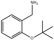 2-(叔丁氧基)苯基]甲胺 结构式