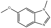 1H-Benzimidazole,6-methoxy-1-methyl-(9CI) 结构式