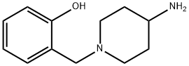 2-[(4-aminopiperidin-1-yl)methyl]phenol 结构式