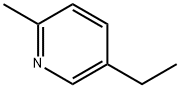 5-乙基-2-甲基-吡啶 结构式