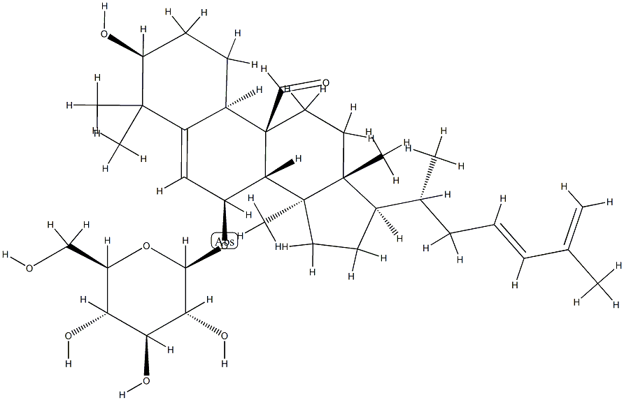 苦瓜皂苷 C 结构式