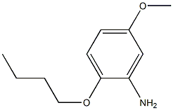 2-butoxy-5-methoxyaniline 结构式