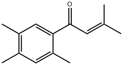 2',β,4',5'-Tetramethylcrotonophenone 结构式