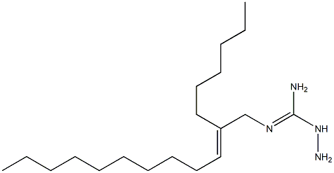 N-decylidenimino-N'-1-octylguanidine 结构式