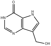 4H-Pyrrolo[3,2-d]pyrimidin-4-one,1,5-dihydro-7-(hydroxymethyl)-(9CI) 结构式