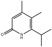 2(1H)-Pyridone,6-isopropyl-4,5-dimethyl-(6CI) 结构式