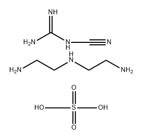 2-氰基胍硫酸盐 结构式