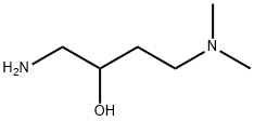 1-氨基-4-(二甲氨基)丁烷-2-醇 结构式