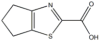 5,6-DIHYDRO-4H-CYCLOPENTA[D]THIAZOLE-2-CARBOXYLIC ACID 结构式