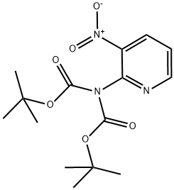 IMidodicarbonic acid, 2-(3-nitro-2-pyridinyl)-, 1,3-bis(1,1-diMethylethyl) ester 结构式